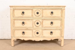 Baker Furniture French Regency Louis XVI Painted Dresser or Chest of Drawers