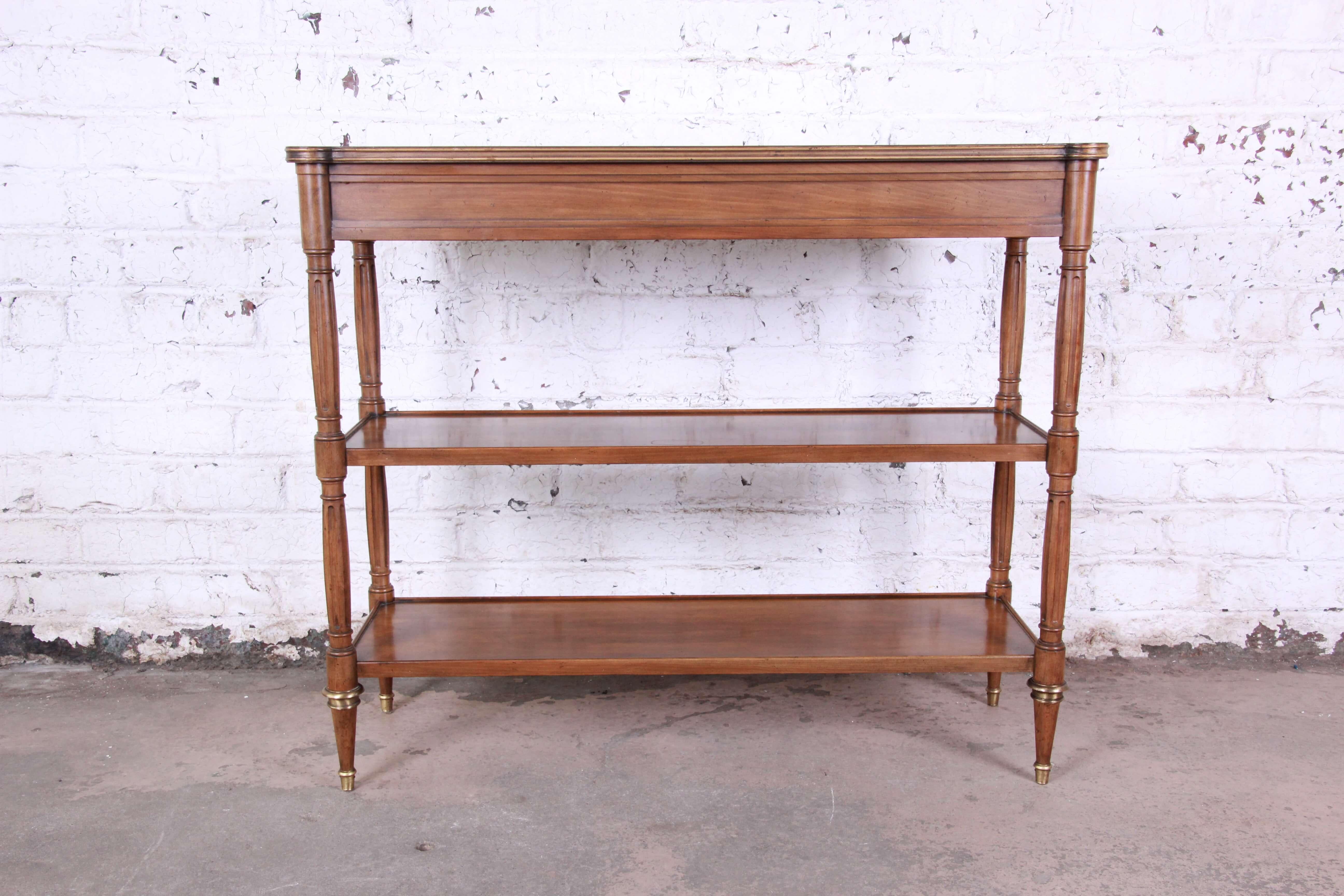 Baker Furniture French Regency Style Bar Server or Console Table 3