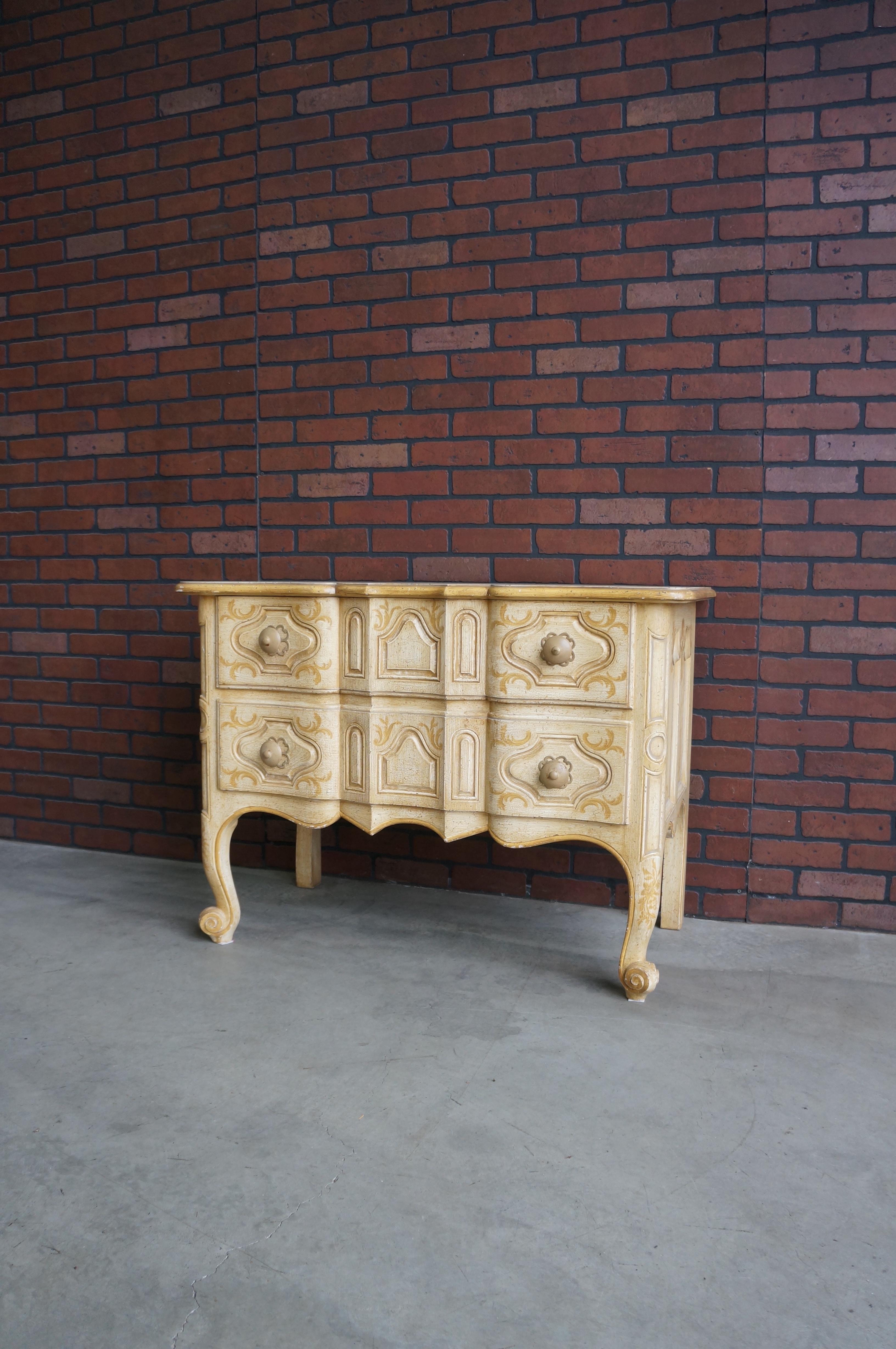 Wood Baker Furniture French Style Commode For Sale