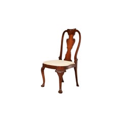 Baker Furniture Georgian Carved Mahogany Side Chair or Dining Chair