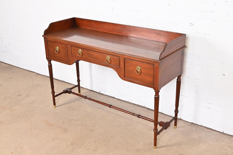 Baker Furniture Georgian Inlaid Mahogany Sideboard or Buffet Server For ...