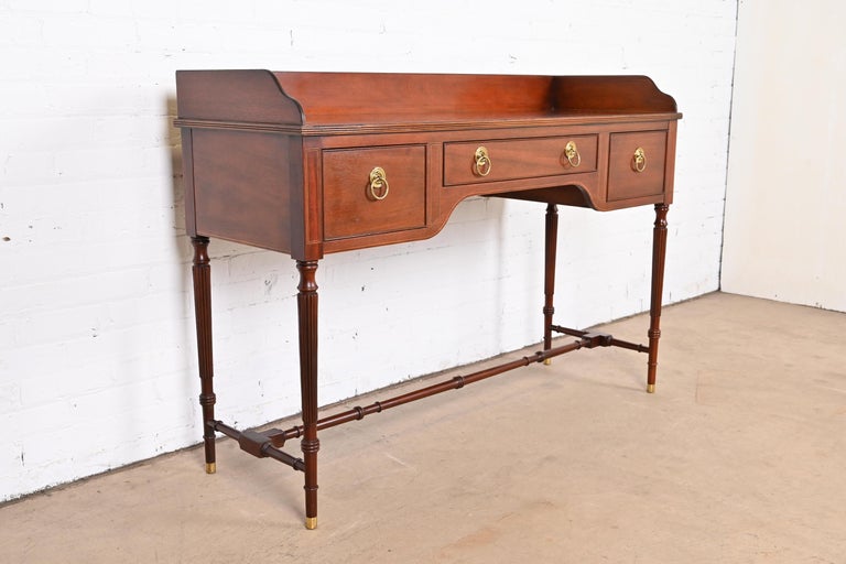 Baker Furniture Georgian Inlaid Mahogany Sideboard or Buffet Server For ...