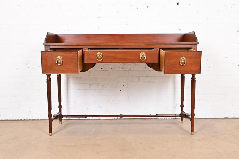 Baker Furniture Georgian Inlaid Mahogany Sideboard or Buffet Server For ...