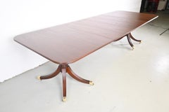 Baker Furniture Georgian Mahogany Extension Dining Table