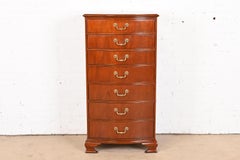 Baker Furniture Georgian Mahogany Lingerie Chest or Semainier