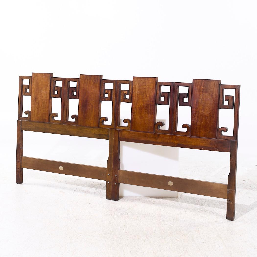 Modern Baker Furniture Greek Key King Headboard For Sale
