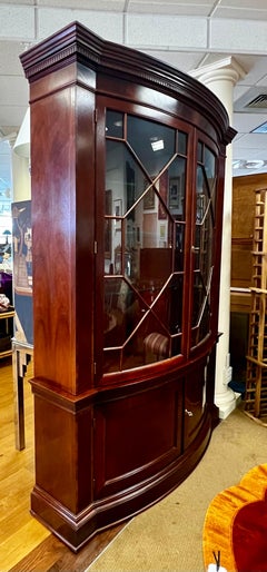 Baker Furniture Historic Charleston China Cabinet Breakfront Sideboard