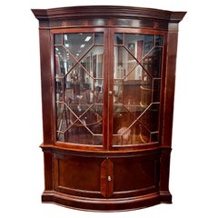 Baker Furniture Historic Charleston China Cabinet Breakfront Sideboard