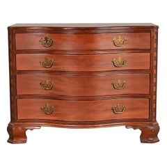 Baker Furniture Historic Charleston Chippendale Carved Mahogany Dresser Chest