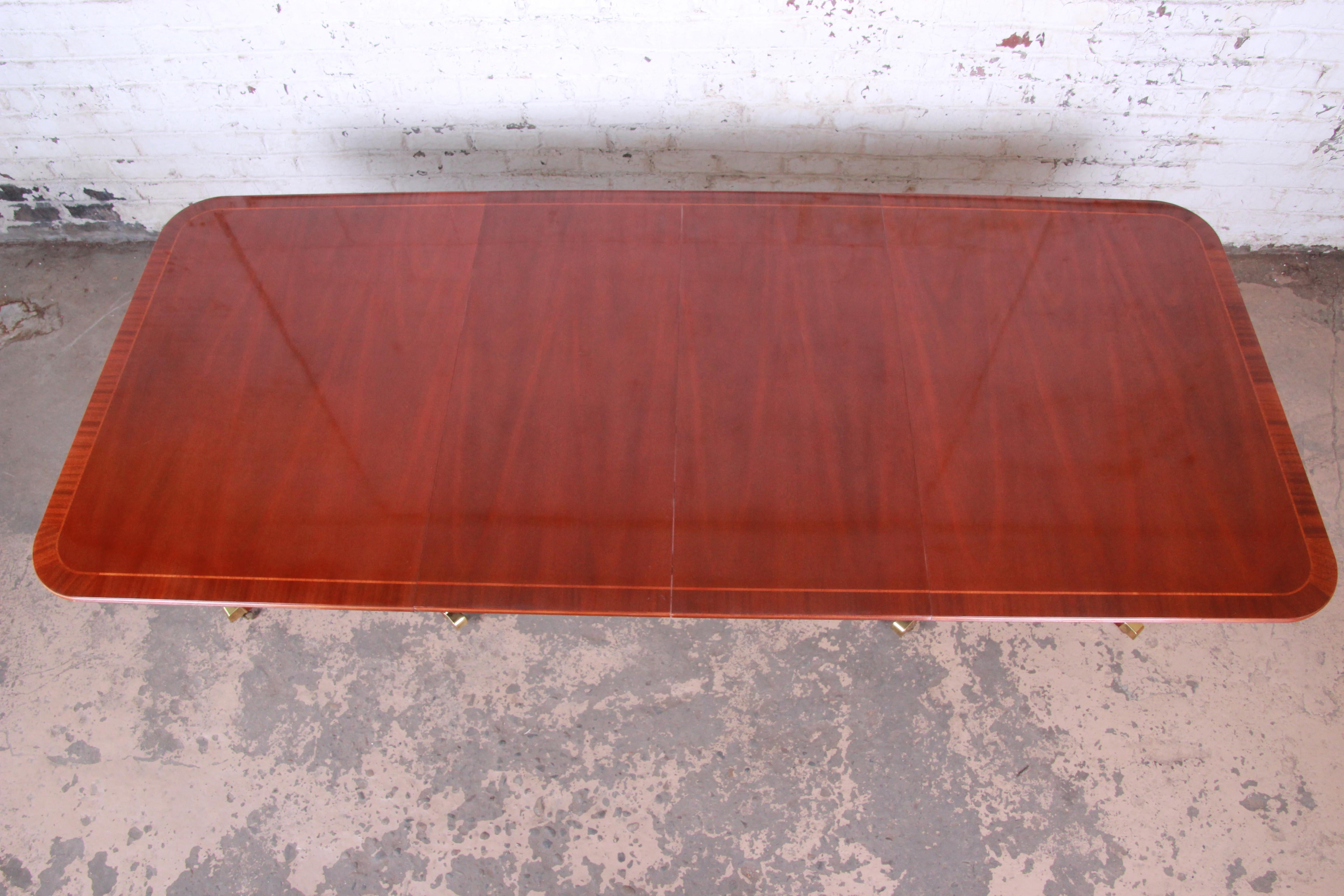 baker charleston dining table