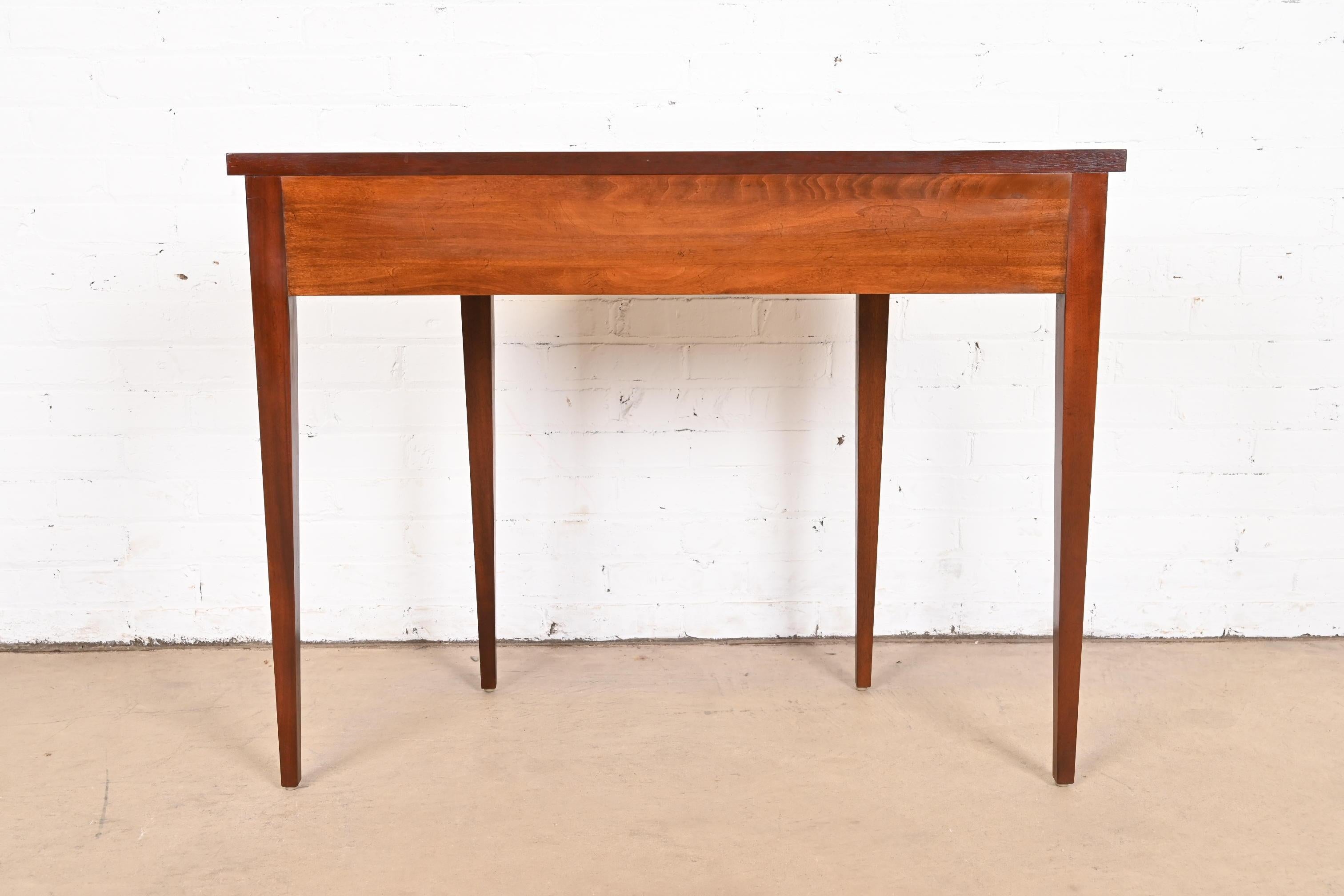 Baker Furniture Historic Charleston Federal Mahogany Console or Entry Table 5