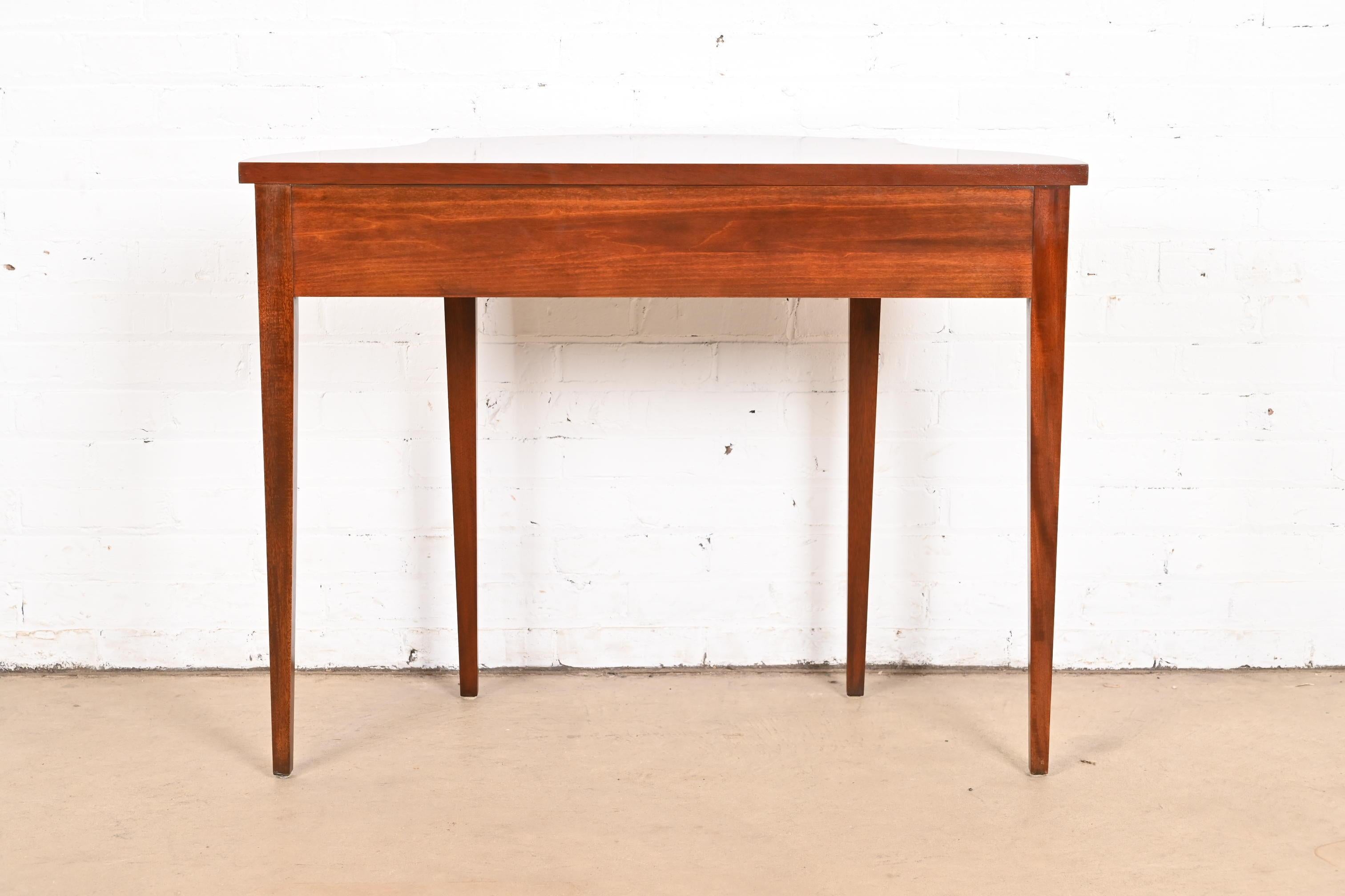 Baker Furniture Historic Charleston Federal Mahogany Console or Entry Table For Sale 5