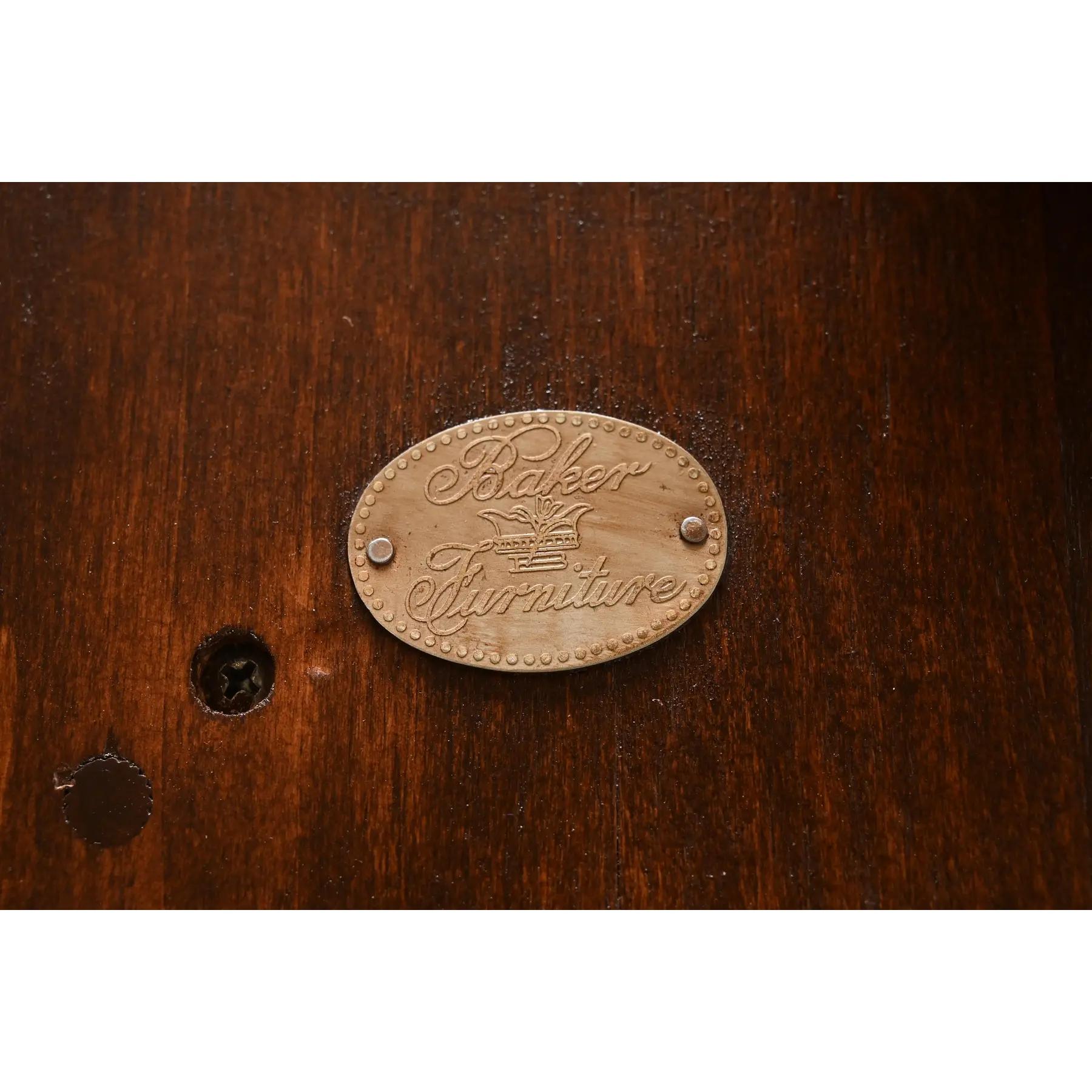 Baker Furniture Historic Charleston Georgian Dining Table, Newly Refinished For Sale 6