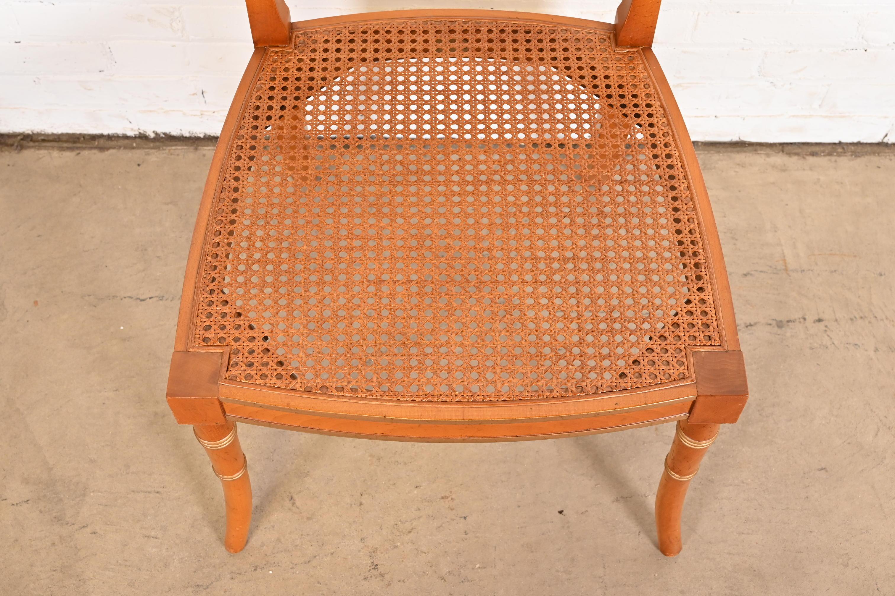 Baker Furniture Historic Charleston Regency Dining Chairs, Set of Eight 5