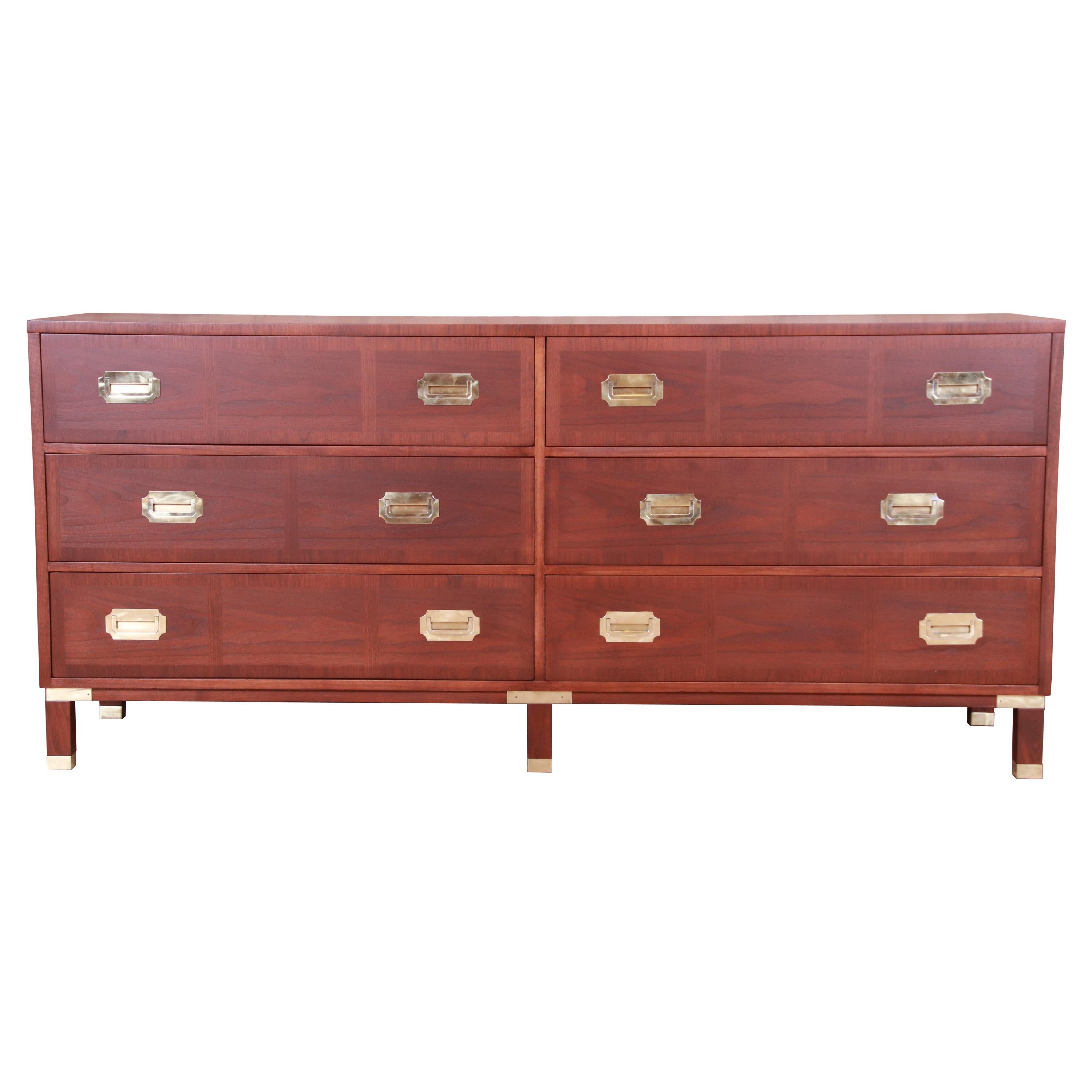 Newly Lacquered Vintage Campaign Dresser at 1stDibs