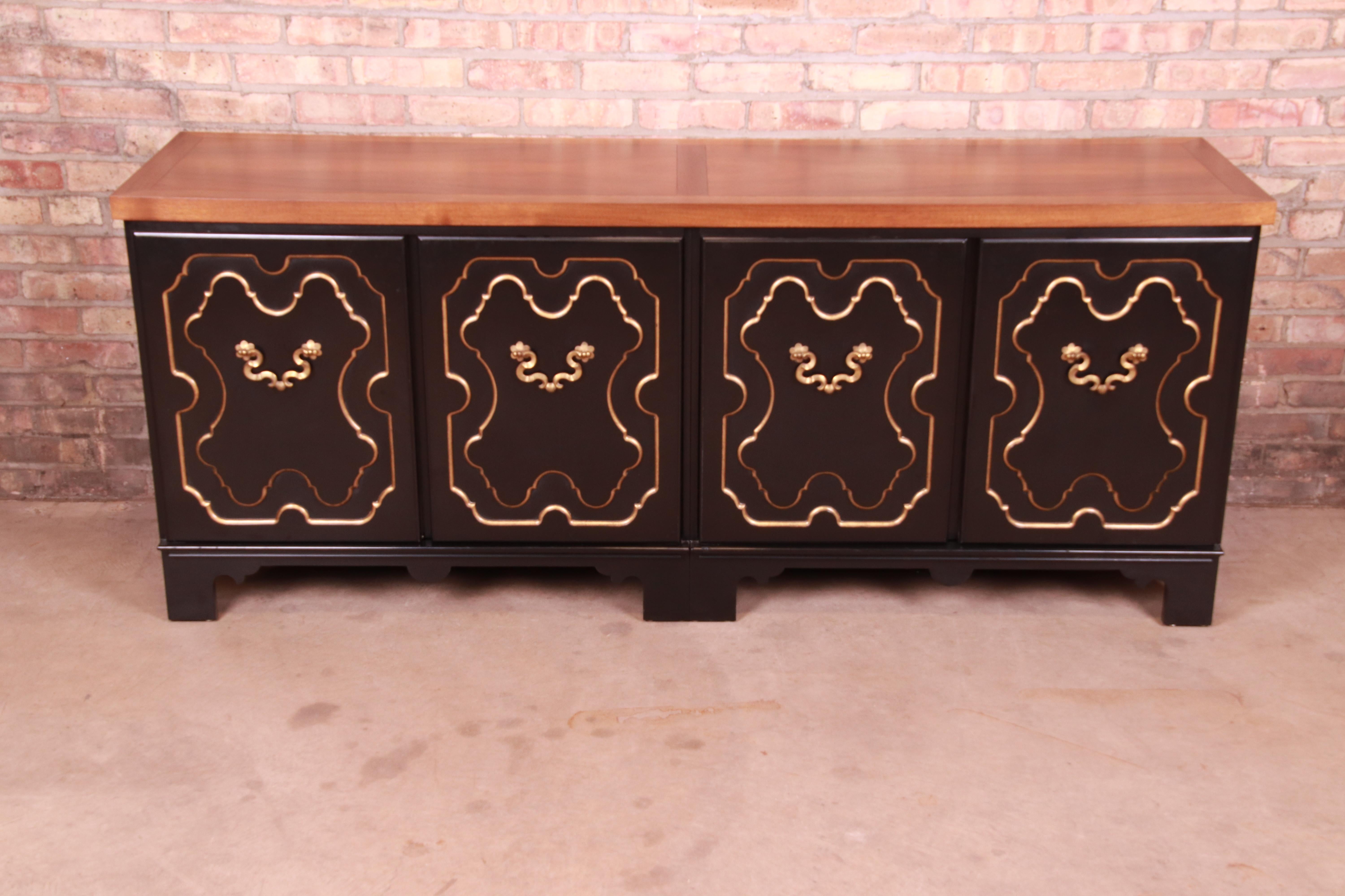 hollywood regency sideboard