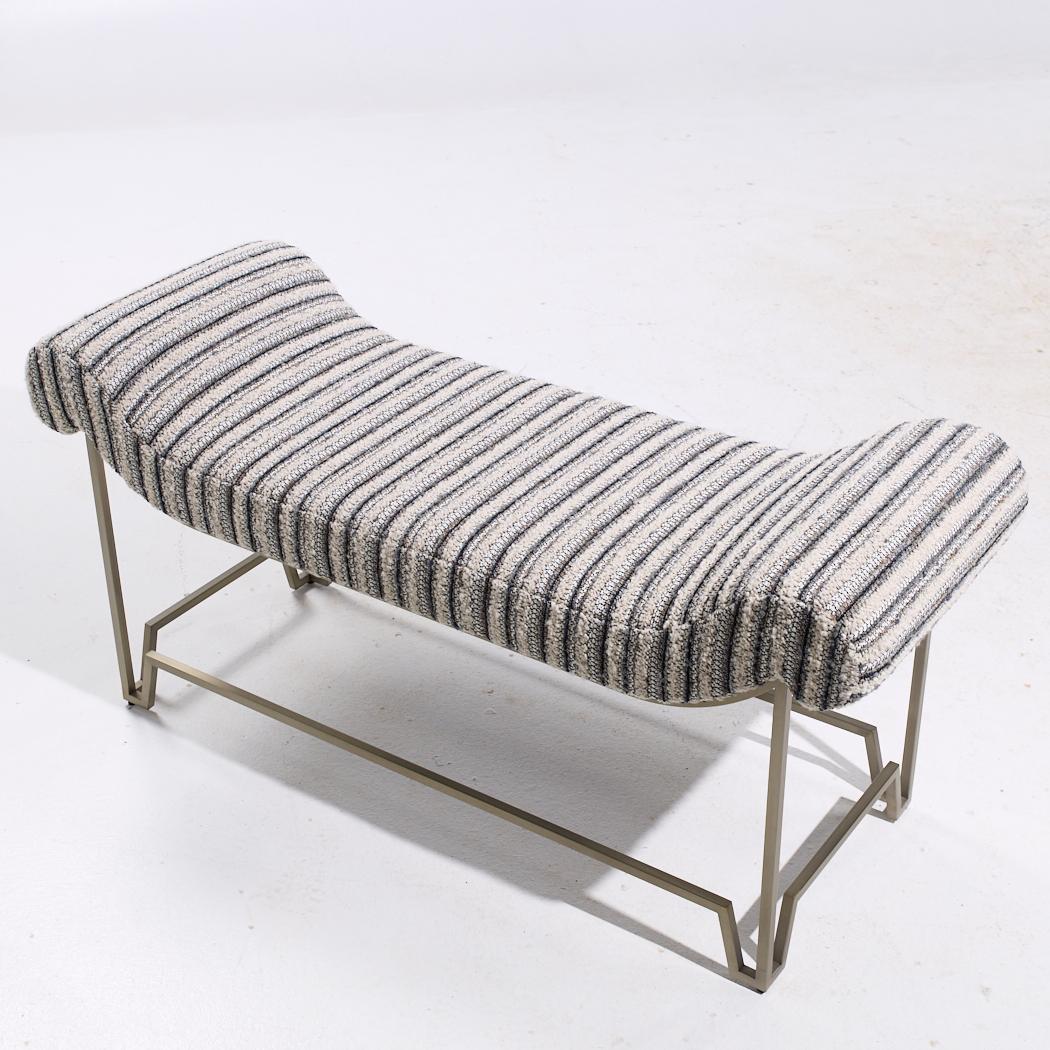 Baker Furniture Iron Eye Bench en venta 2