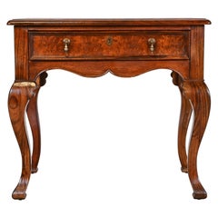 Baker Furniture Italian Provincial Burl Wood Dressing Table