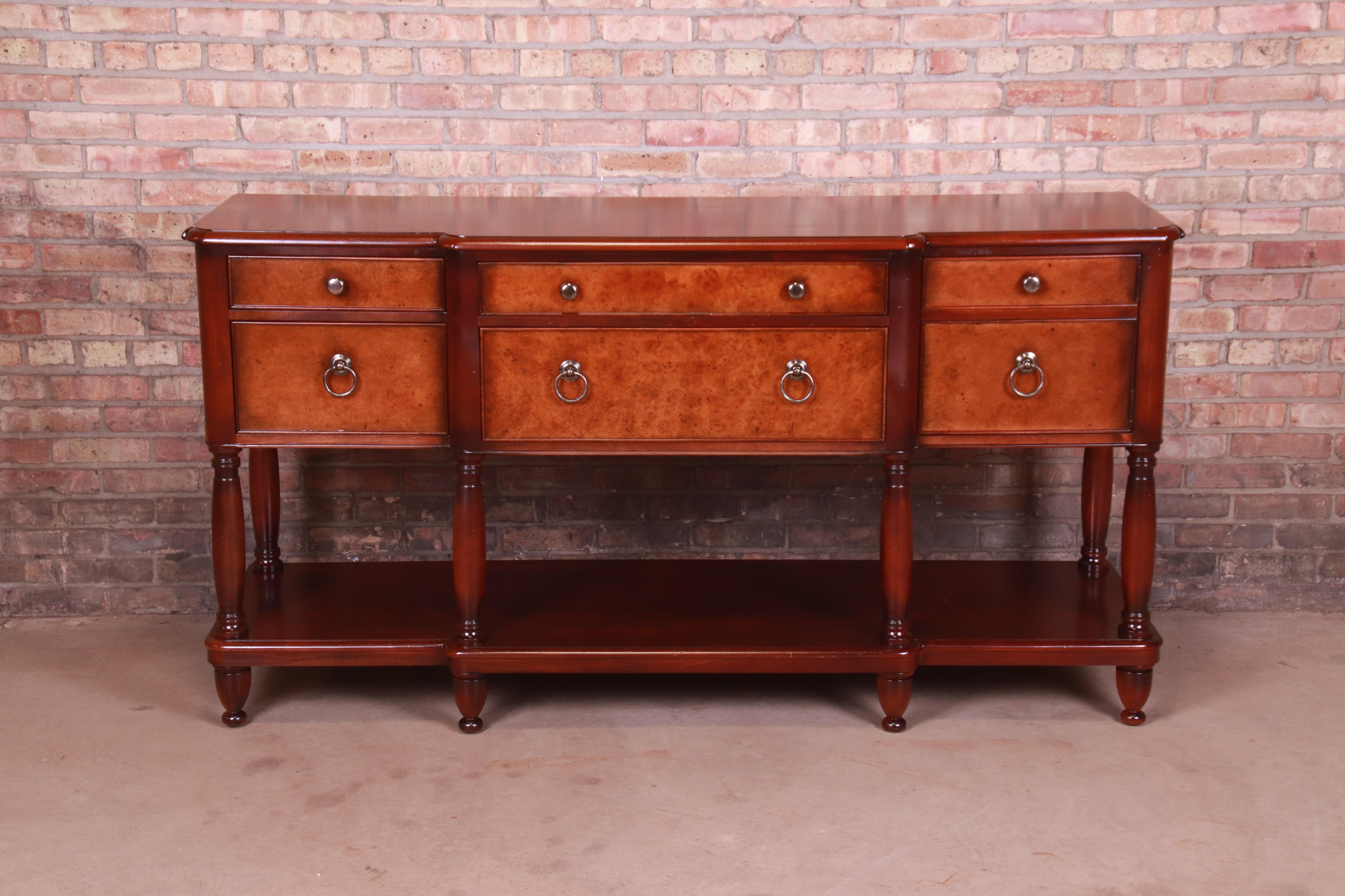 An exceptional Italian Provincial style sideboard, credenza, or bar cabinet

By Baker Furniture, 