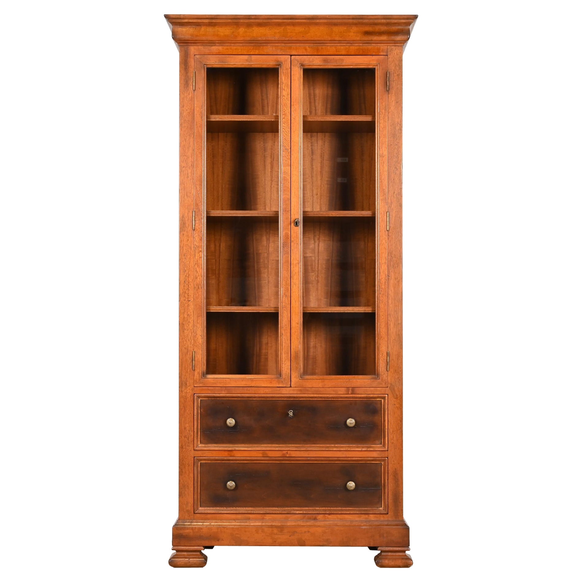 Baker Furniture - Libreria Provinciale Italiana in acero - Armadio Bibliotheque