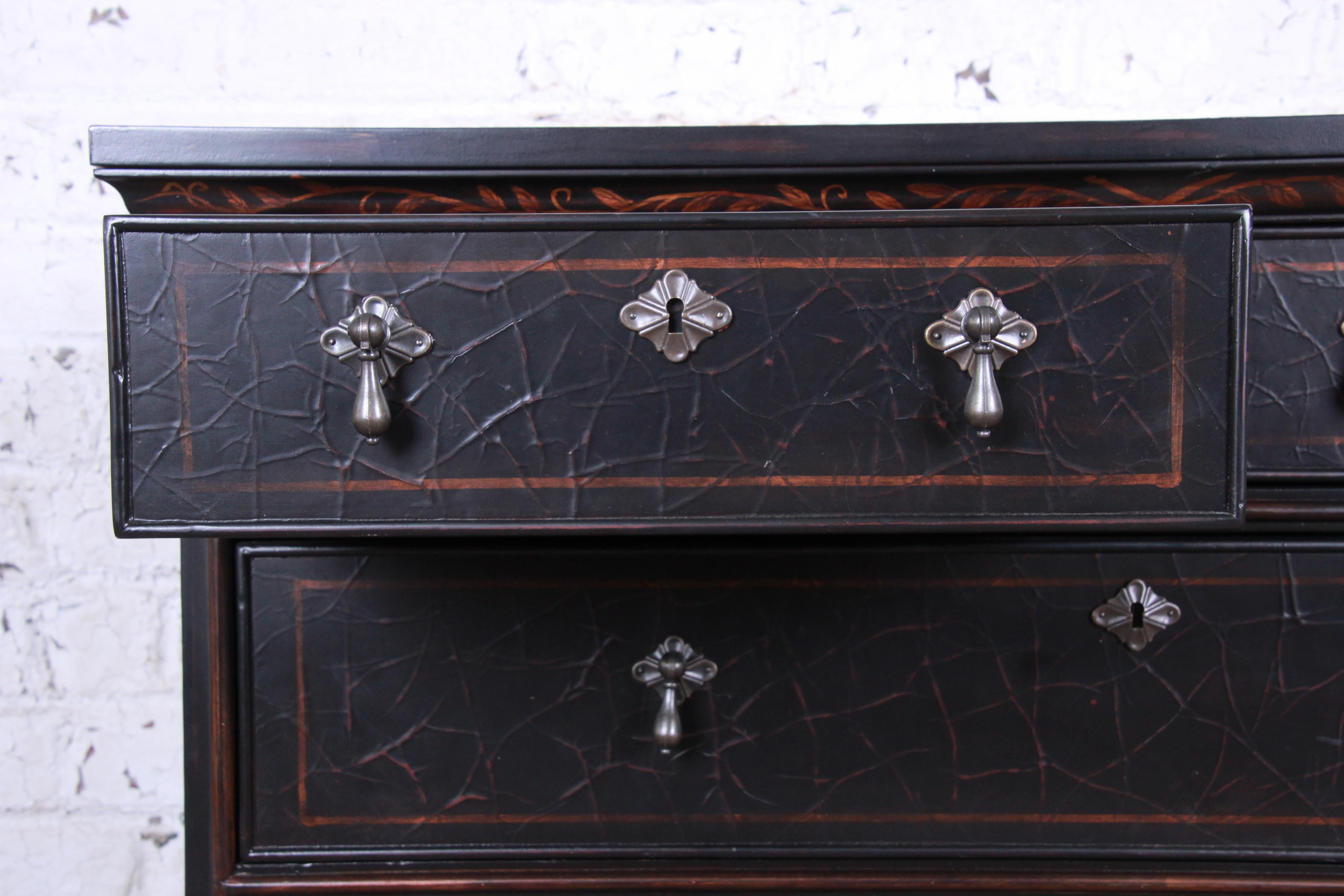 chest of drawers black