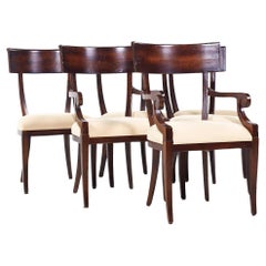 Baker Furniture Klismos Dining Chairs - Set of 6