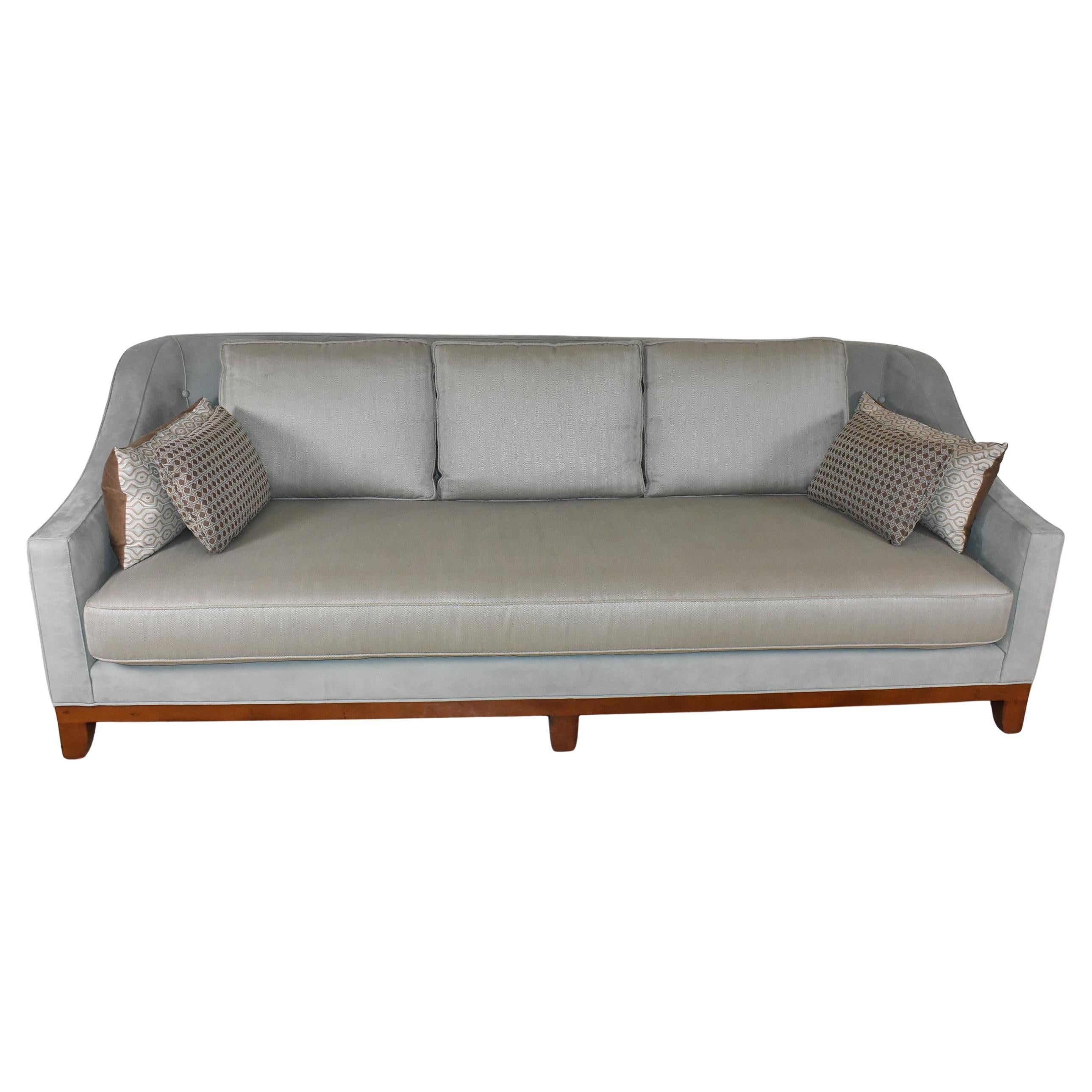 Divano grande Baker Furniture 94" in vendita