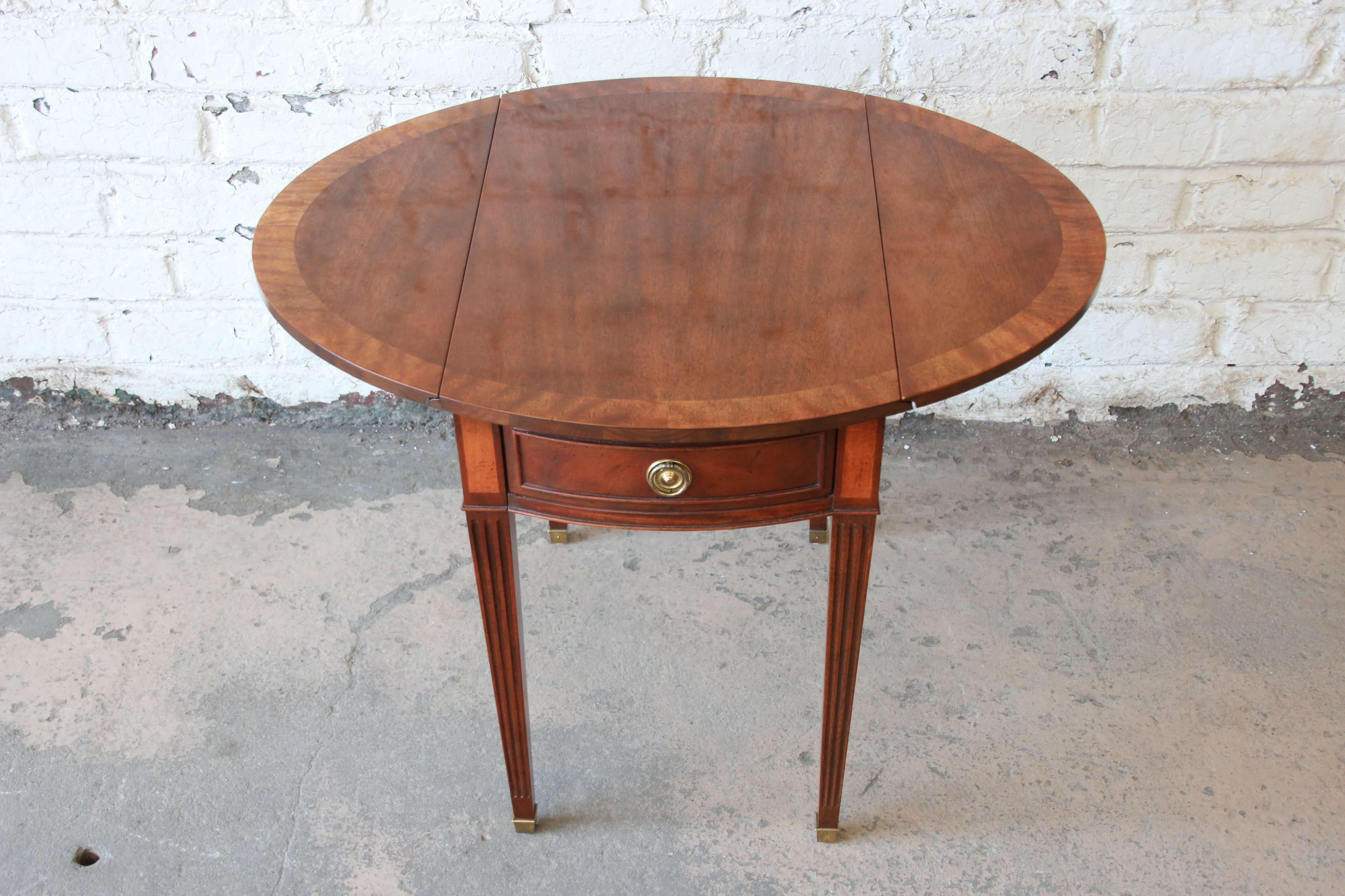 vintage baker furniture side table