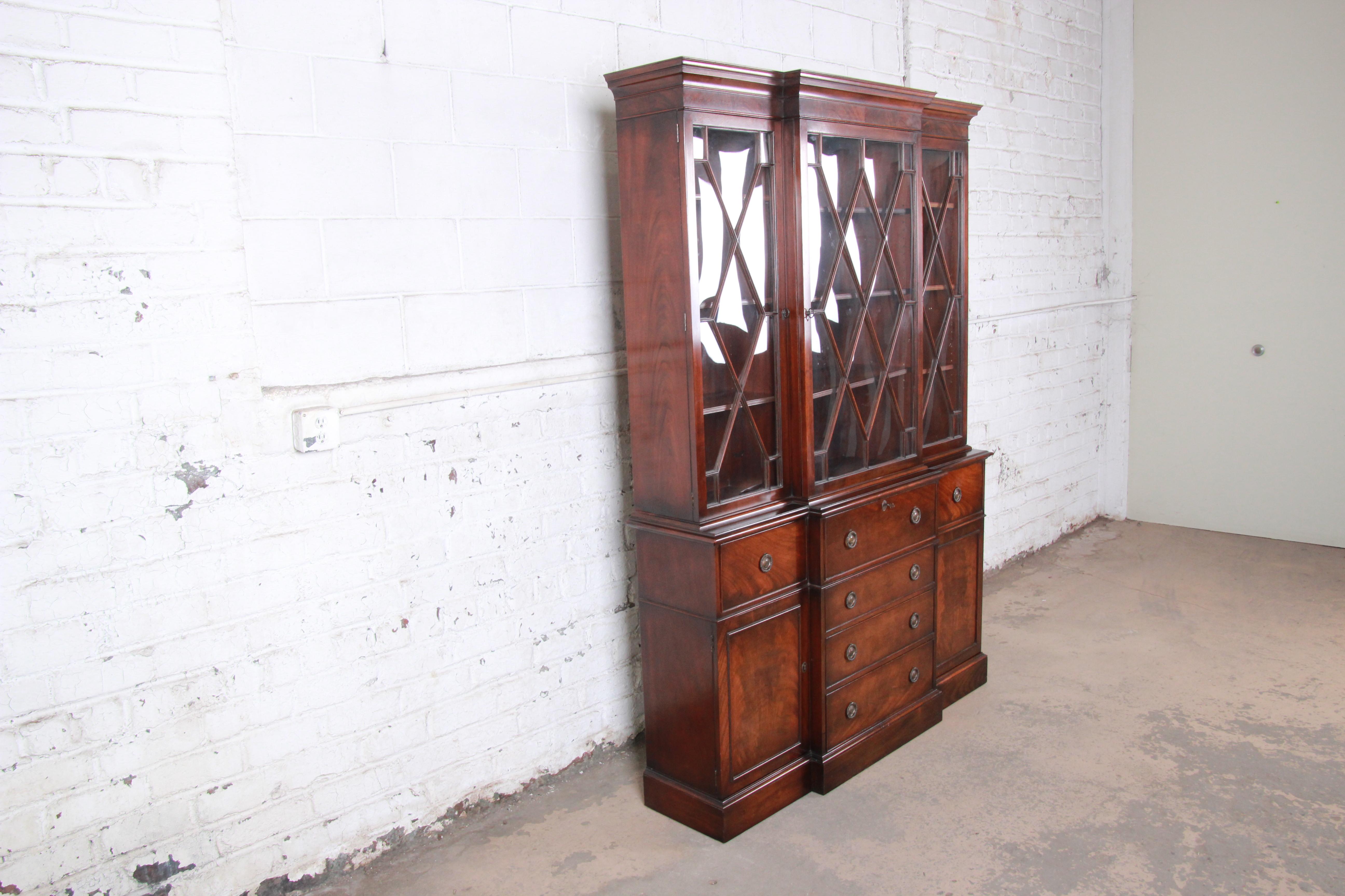 antique china cabinet 1940s