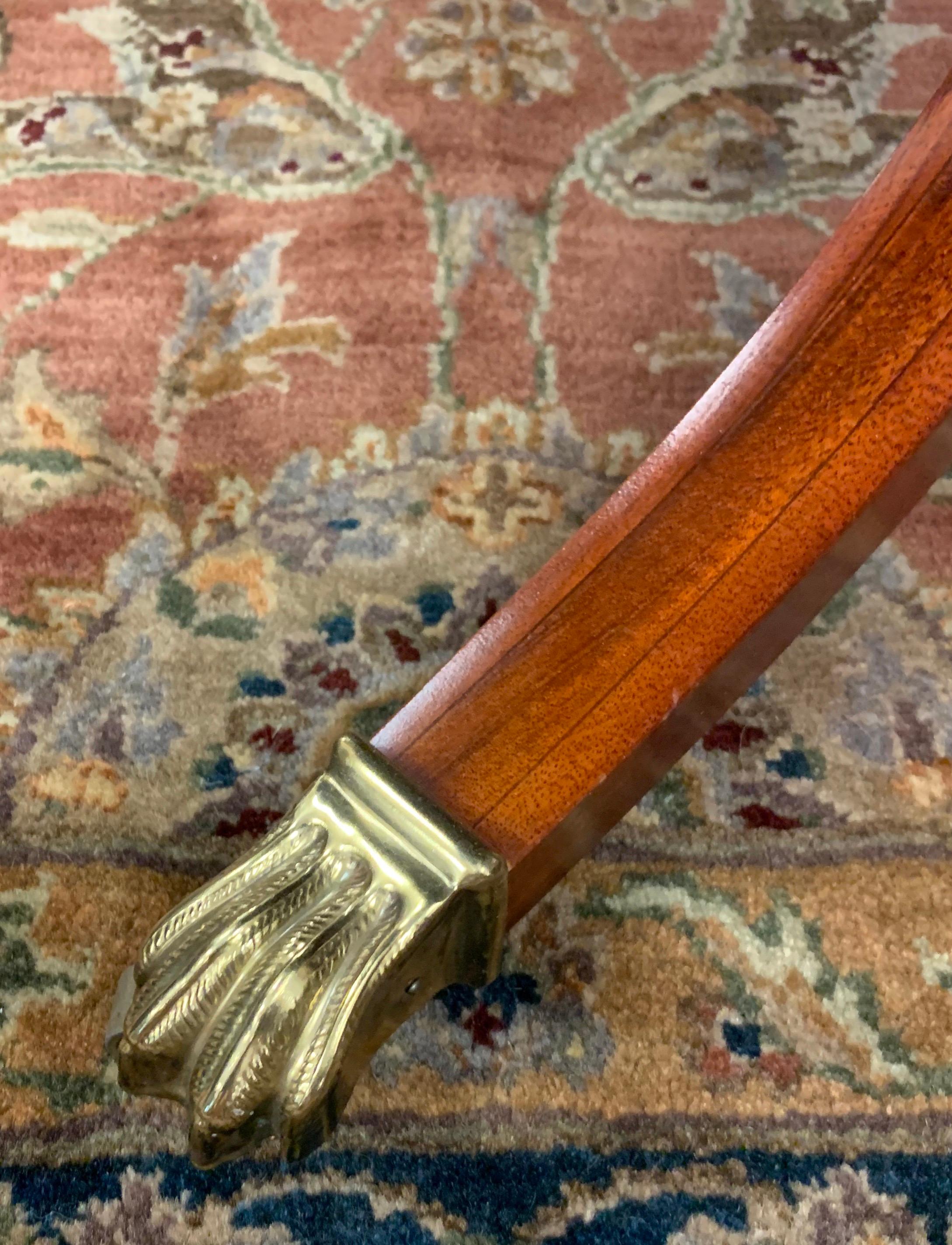 baker mahogany dining table