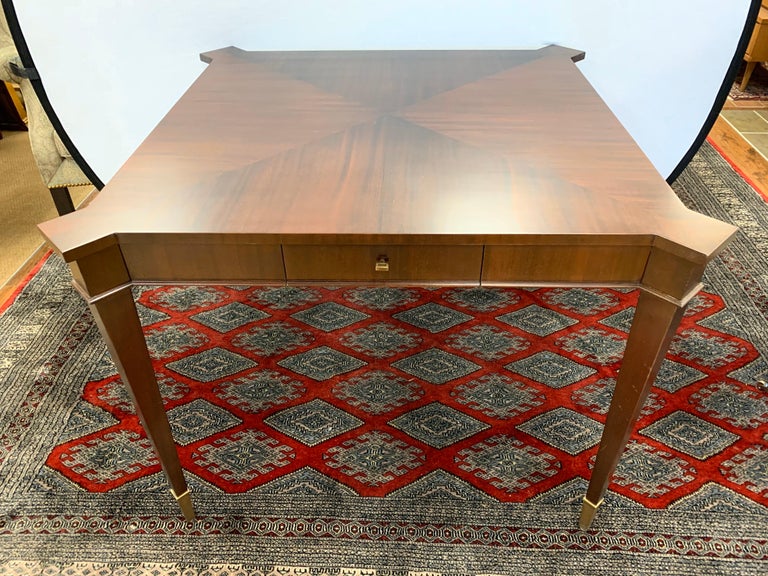 Baker Furniture Mahogany Game Table at 1stDibs baker game table