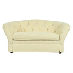 Baker Furniture Mid-Century Hollywood Regency Sofa or Loveseat, Circa 1960s