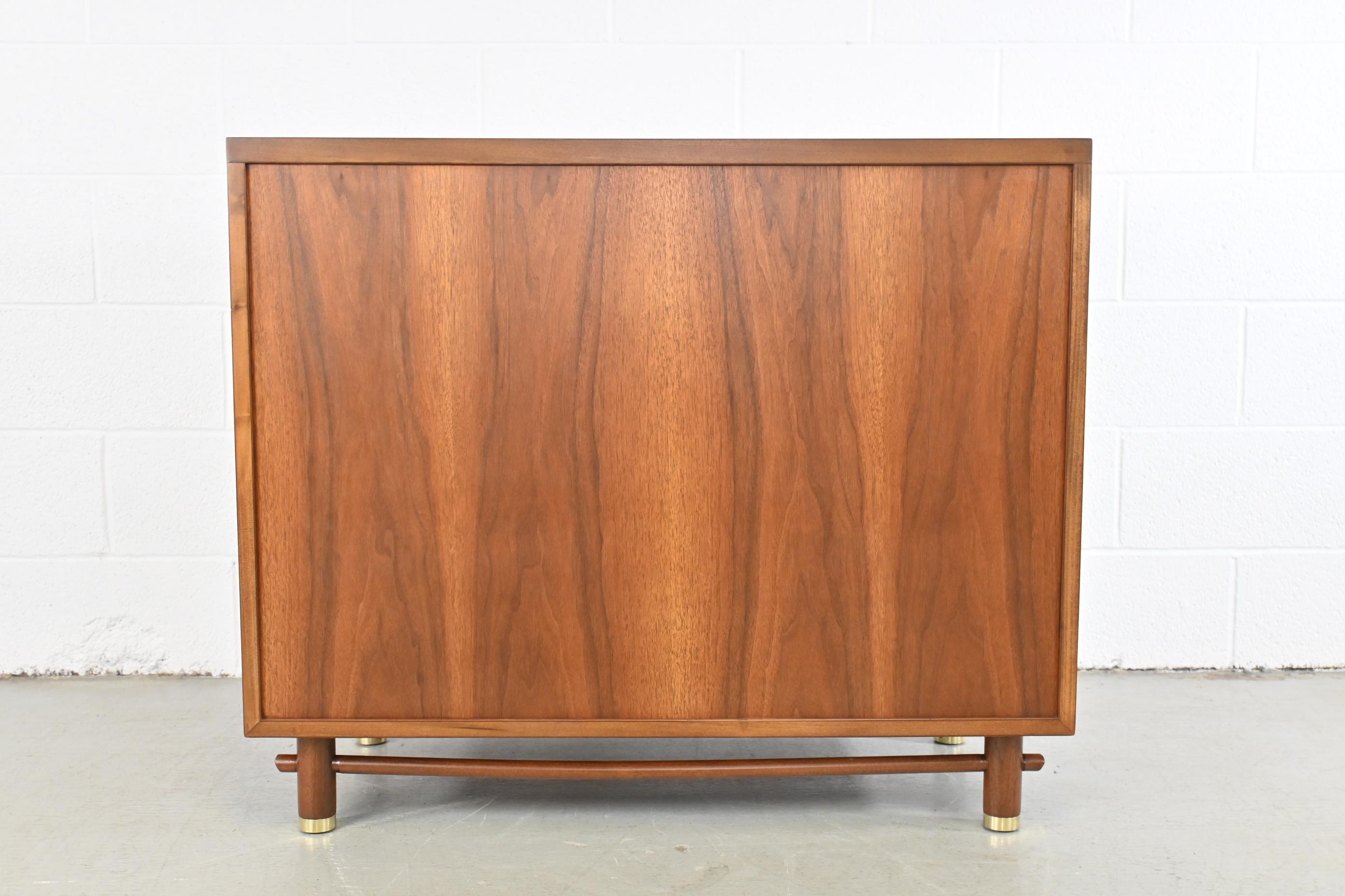 Baker Furniture Mid-Century Modern Walnut Dresser 7