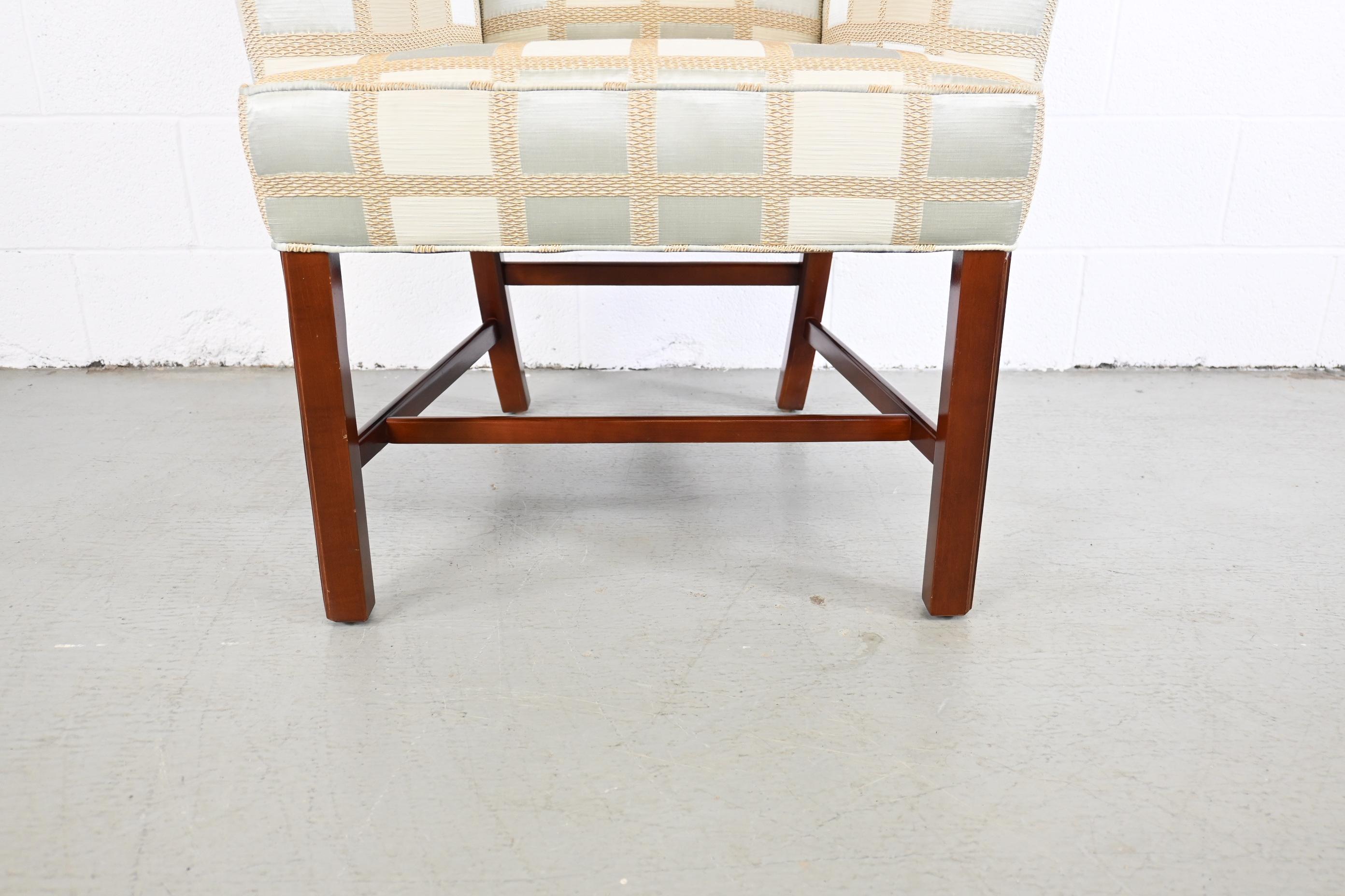 Baker Furniture Milling Road Accent Chair For Sale at 1stDibs