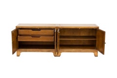 Baker Furniture Milling Road English Regency Walnut Buffet or Credenza