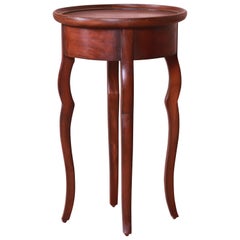 Retro Baker Furniture Milling Road French Provincial Mahogany Side Table