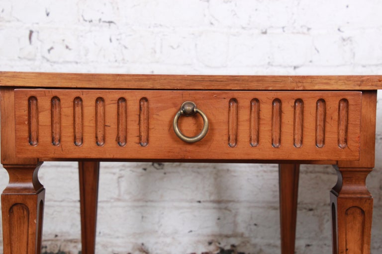 Baker Furniture Milling Road French Regency End Tables, Pair at 1stDibs