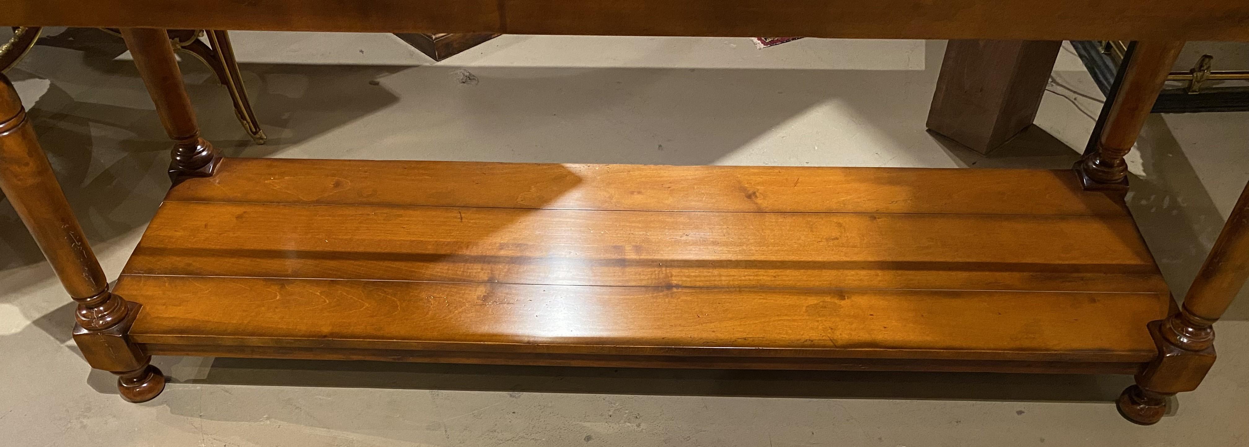 Console a un cassetto in stile francese di Baker Furniture Milling Road in vendita 4