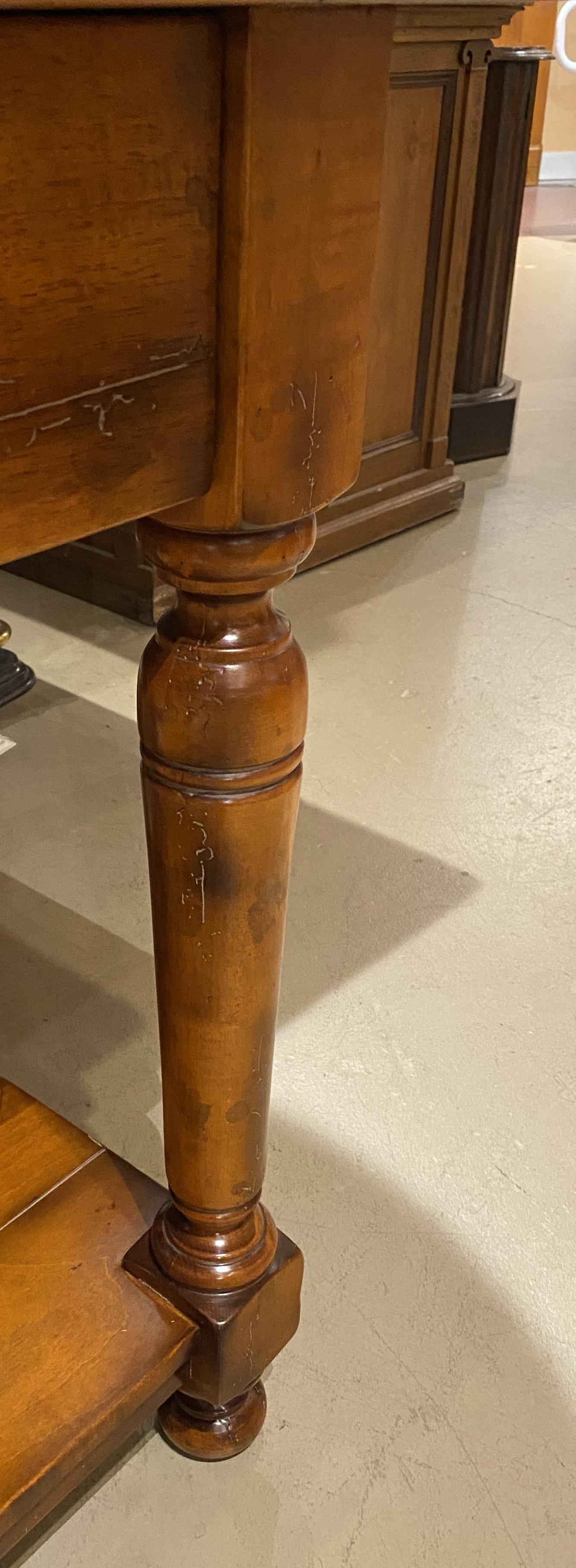 Console a un cassetto in stile francese di Baker Furniture Milling Road in vendita 7