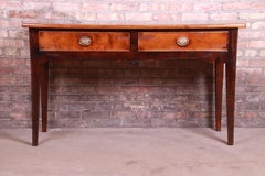 Baker Furniture Milling Road Italian Maple Console or Sofa Table