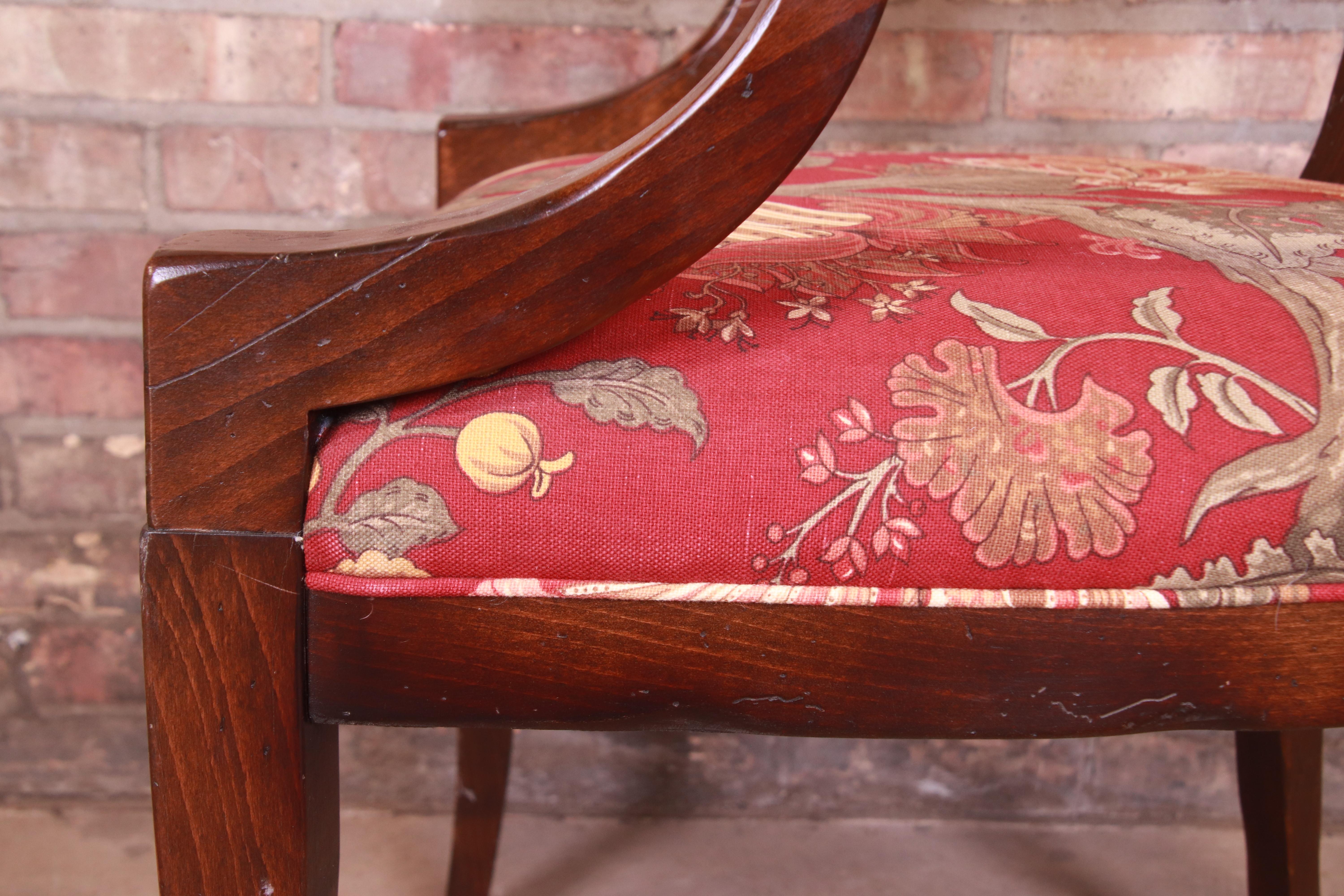 Baker Furniture Milling Road Italian Regency Dining Chairs, Set of Six 3