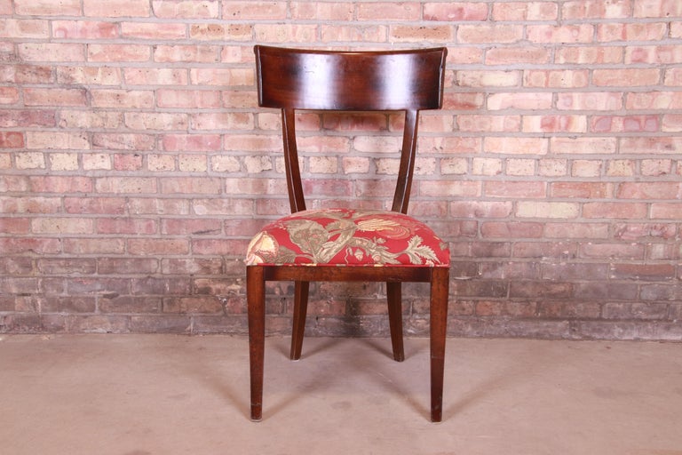 Baker Furniture Milling Road Italian Regency Dining Chairs, Set of Six