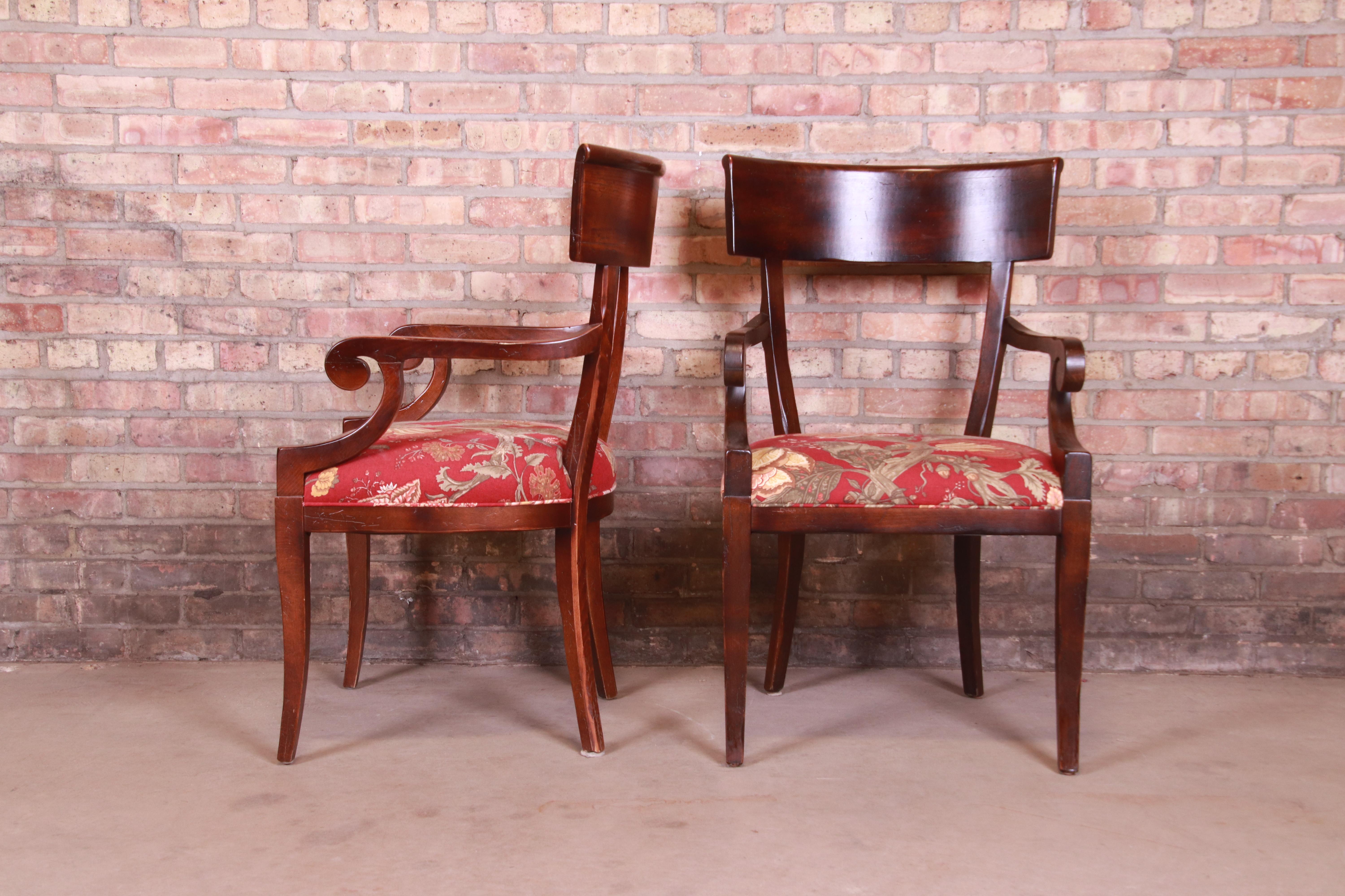 Baker Furniture Milling Road Italian Regency Dining Chairs, Set of Six 1