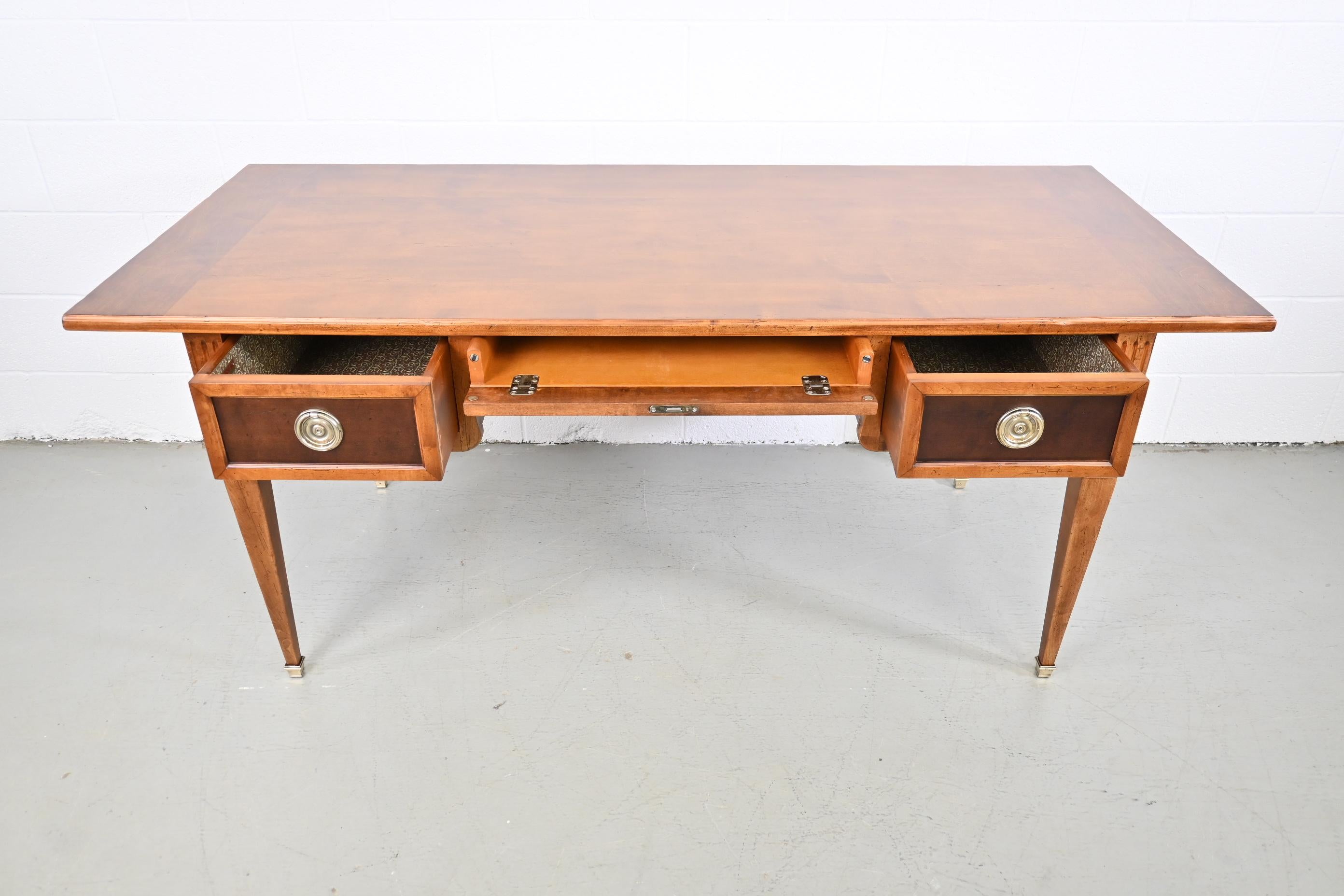 Baker Furniture Milling Road Maple Writing Desk 3