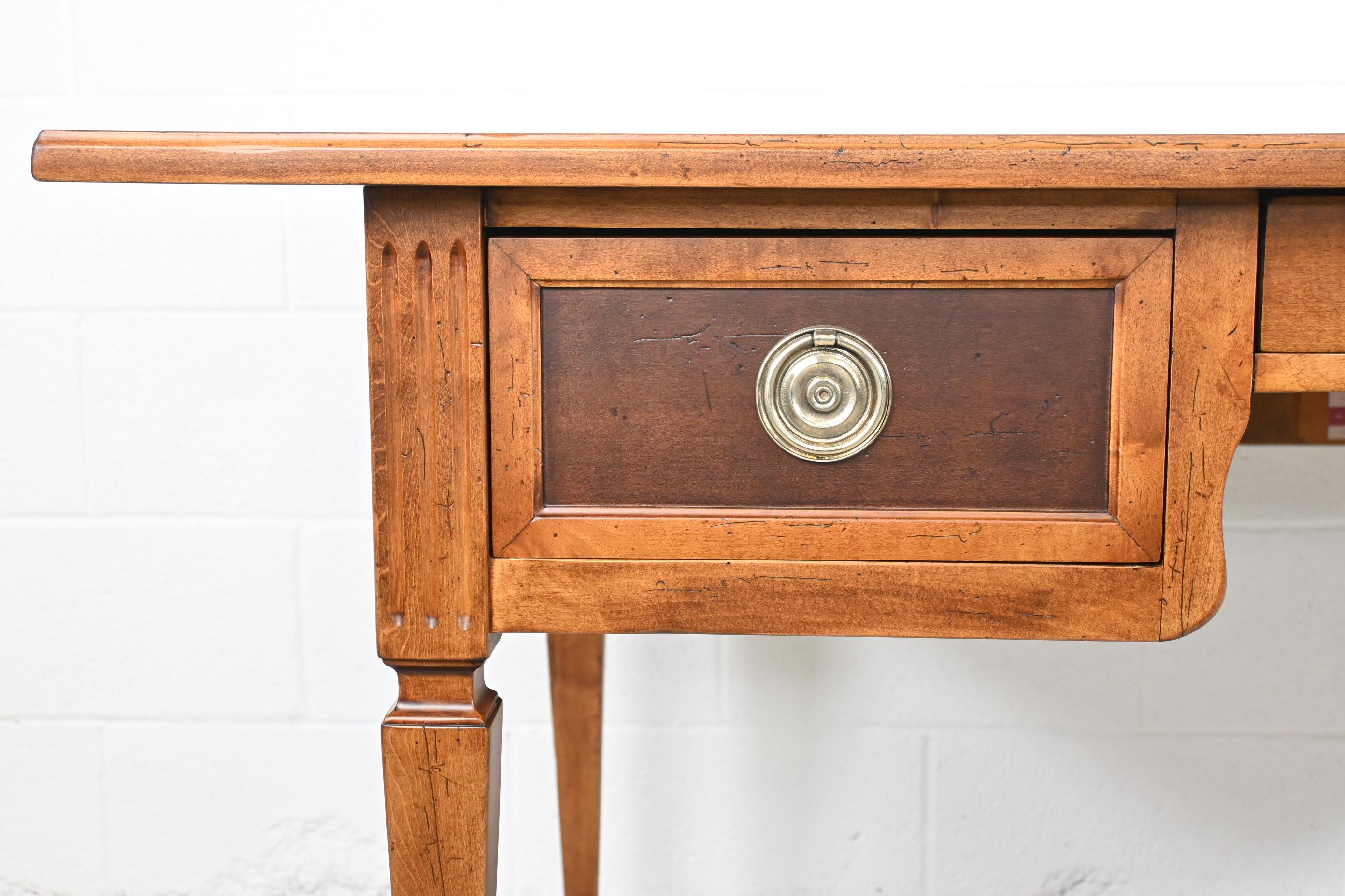 Baker Furniture Milling Road Maple Writing Desk 4