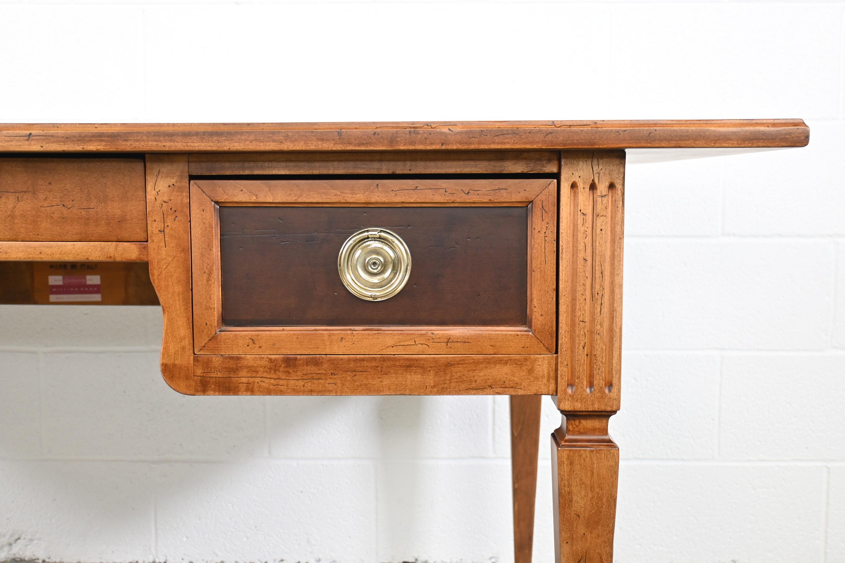 Baker Furniture Milling Road Maple Writing Desk 6