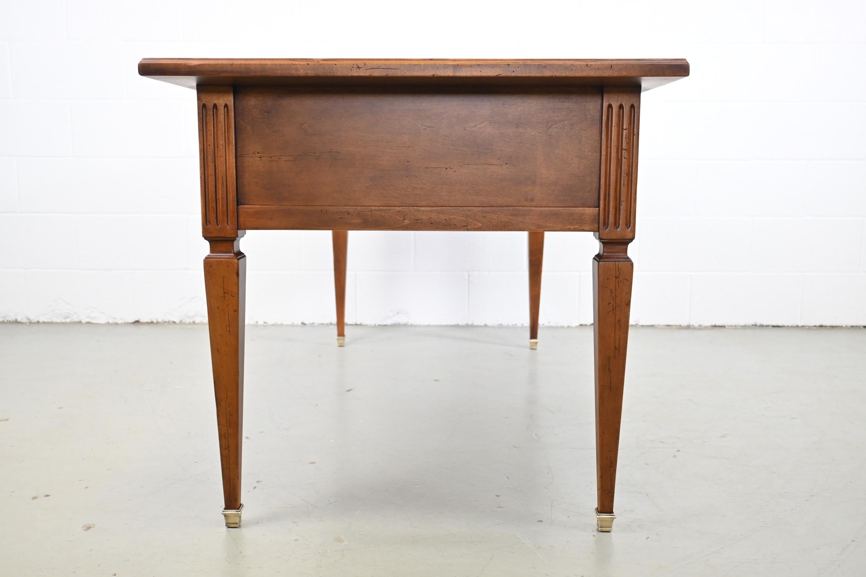 Baker Furniture Milling Road Maple Writing Desk 7