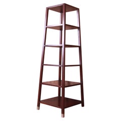 Baker Furniture Modern Mahogany Etagere