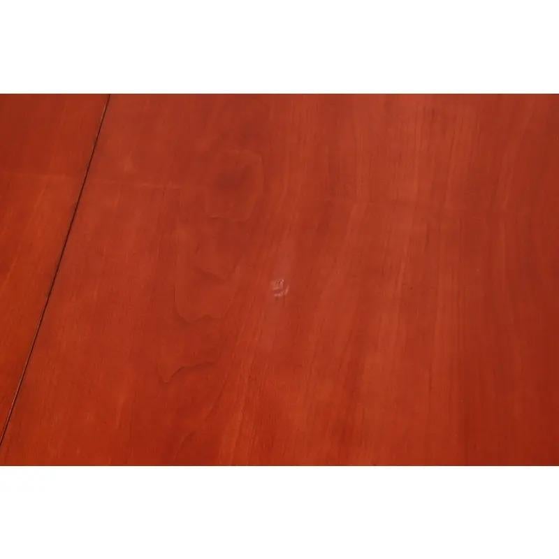 Table de salle à manger à rallonge en cerisier marqueté et bois de ronce de Baker Furniture Neoclassical en vente 5