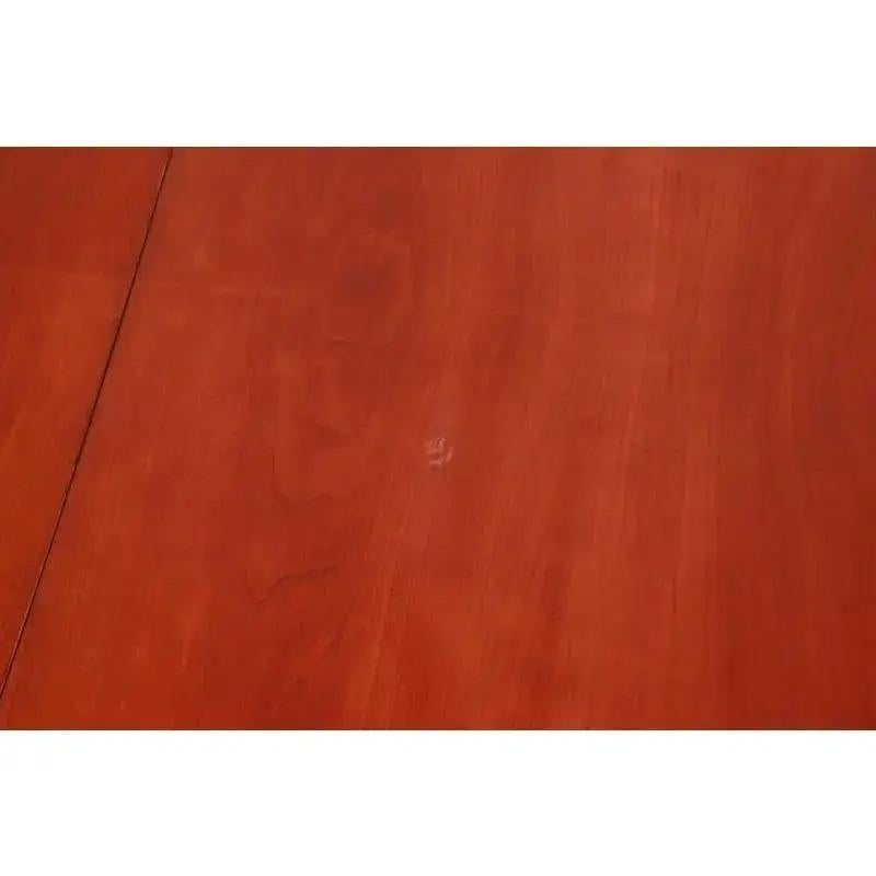 Table de salle à manger à rallonge en cerisier marqueté et bois de ronce de Baker Furniture Neoclassical en vente 5